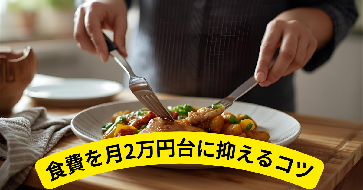 食費を月2万円台に抑えるコツ